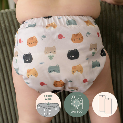 Pocket Diaper - Wide Elastic - Snap - LPO ECO