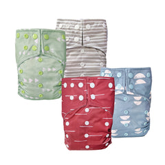 Balance - 4 pocket diapers, 1 wetbag