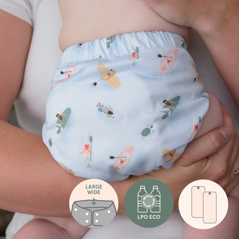 Pocket Diaper - Wide Elastic - Snap - LPO ECO