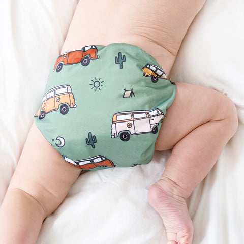 Car - 6 pocket diapers